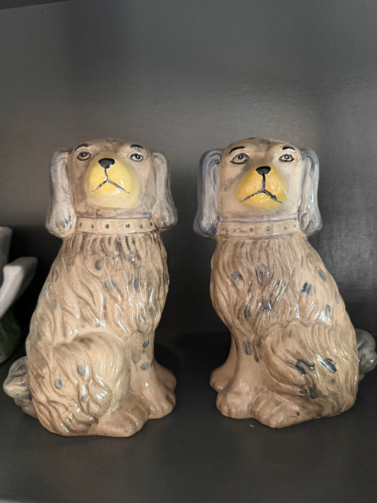Staffordshire Style Dog Pair