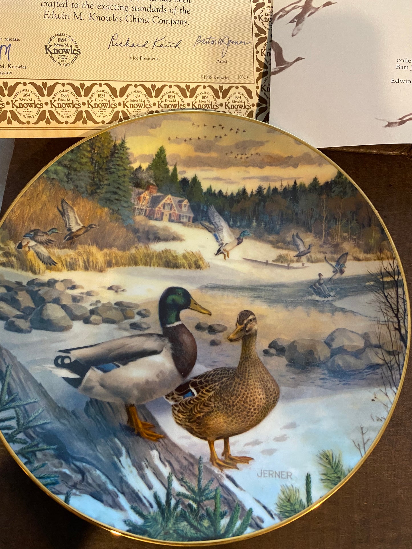 Bart Jerner Duck Plate Set