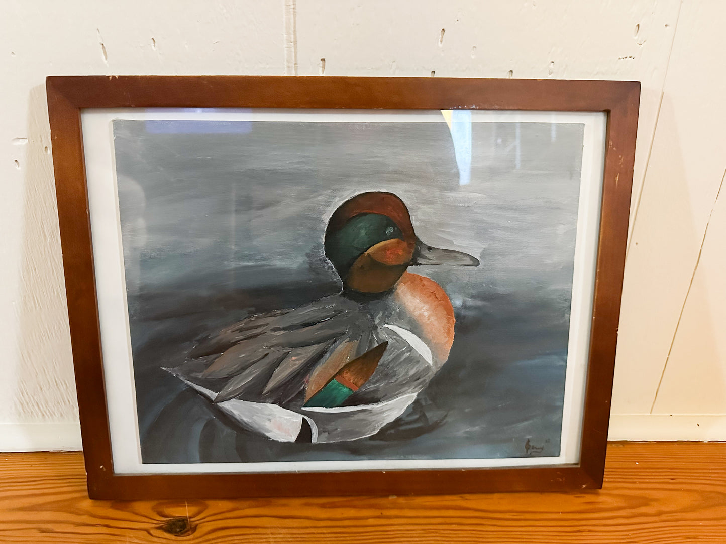 Watercolor Duck Picture