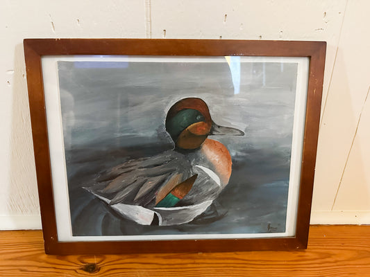 Watercolor Duck Picture