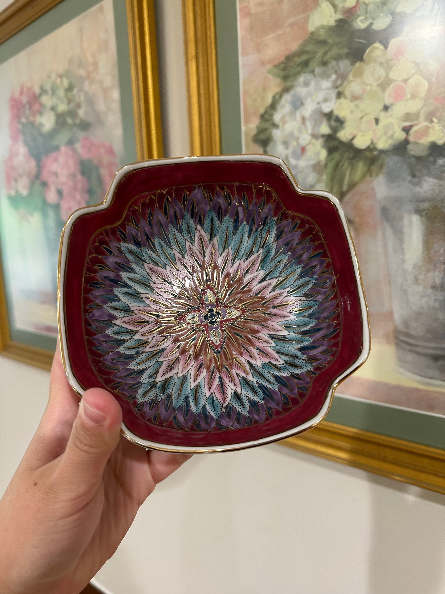 Decorative Lotus Bowl