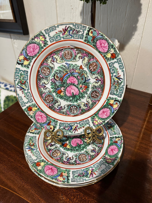 Rose Canton Plates