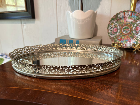 Mirrored Tray