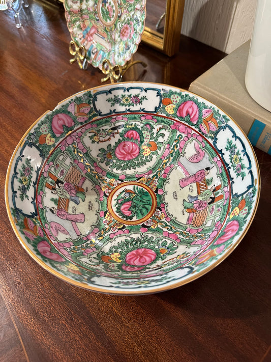 Rose Medallion Bowl