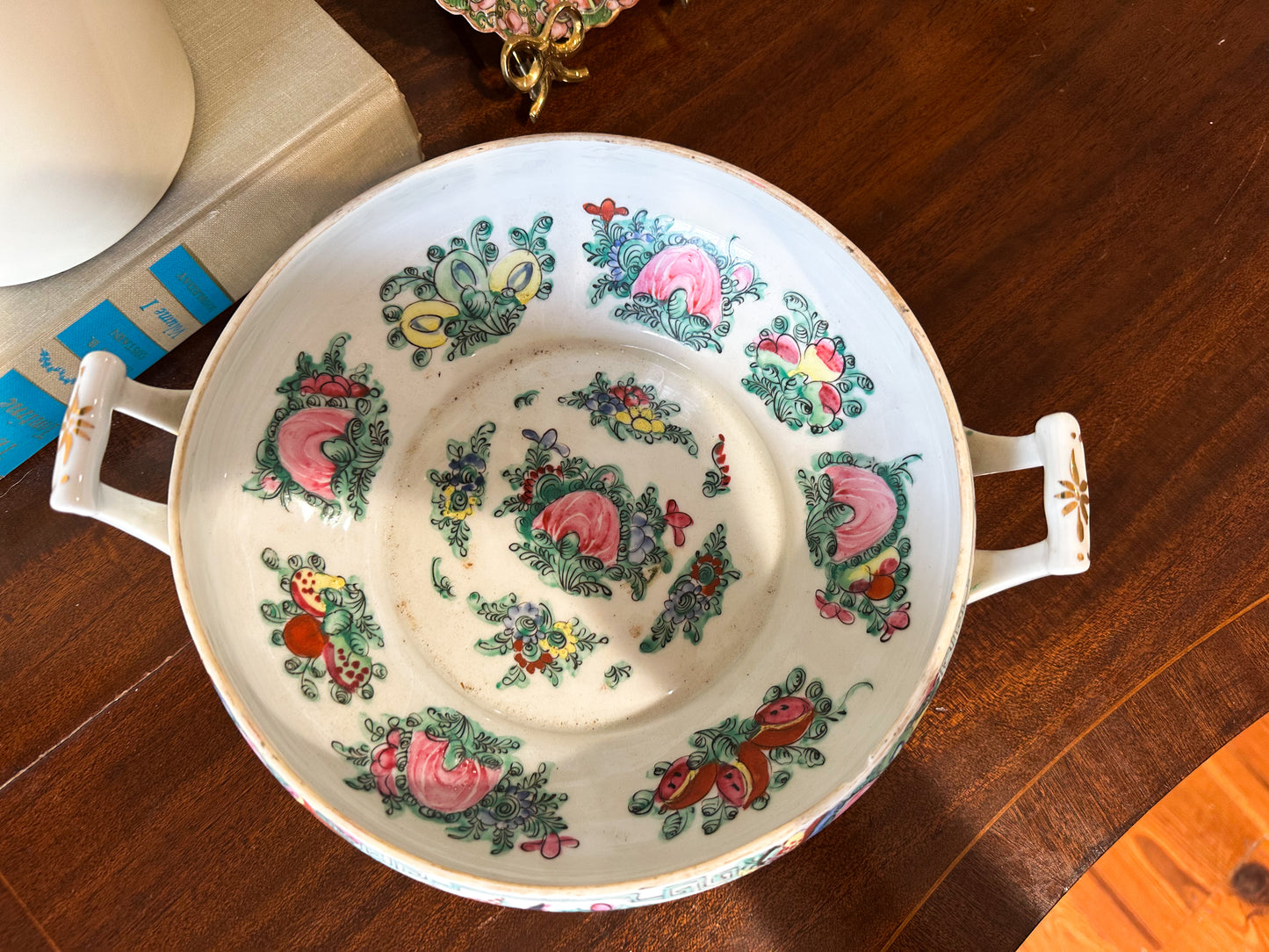 Rose Canton Tureen