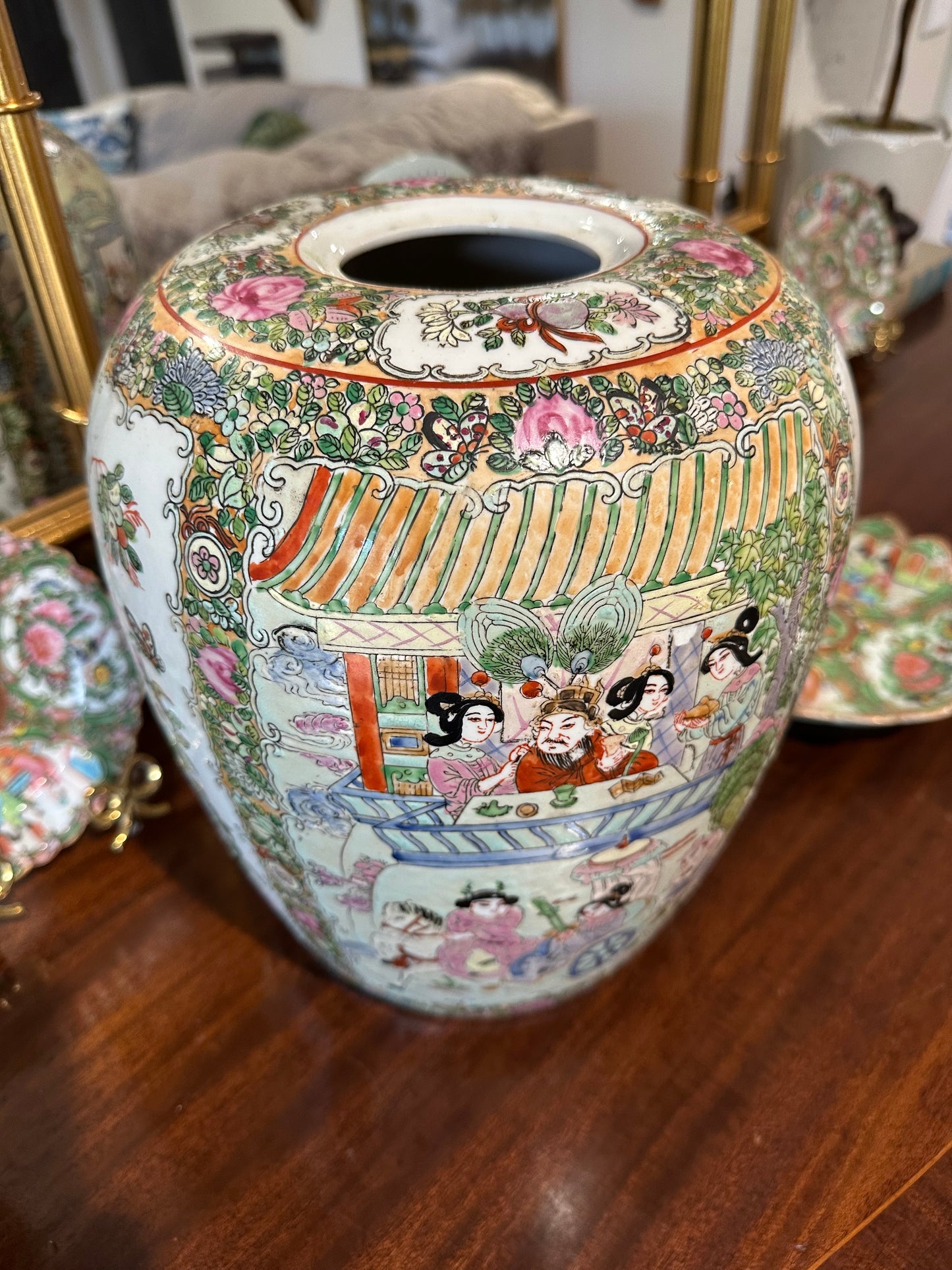 Rose Medallion Vase