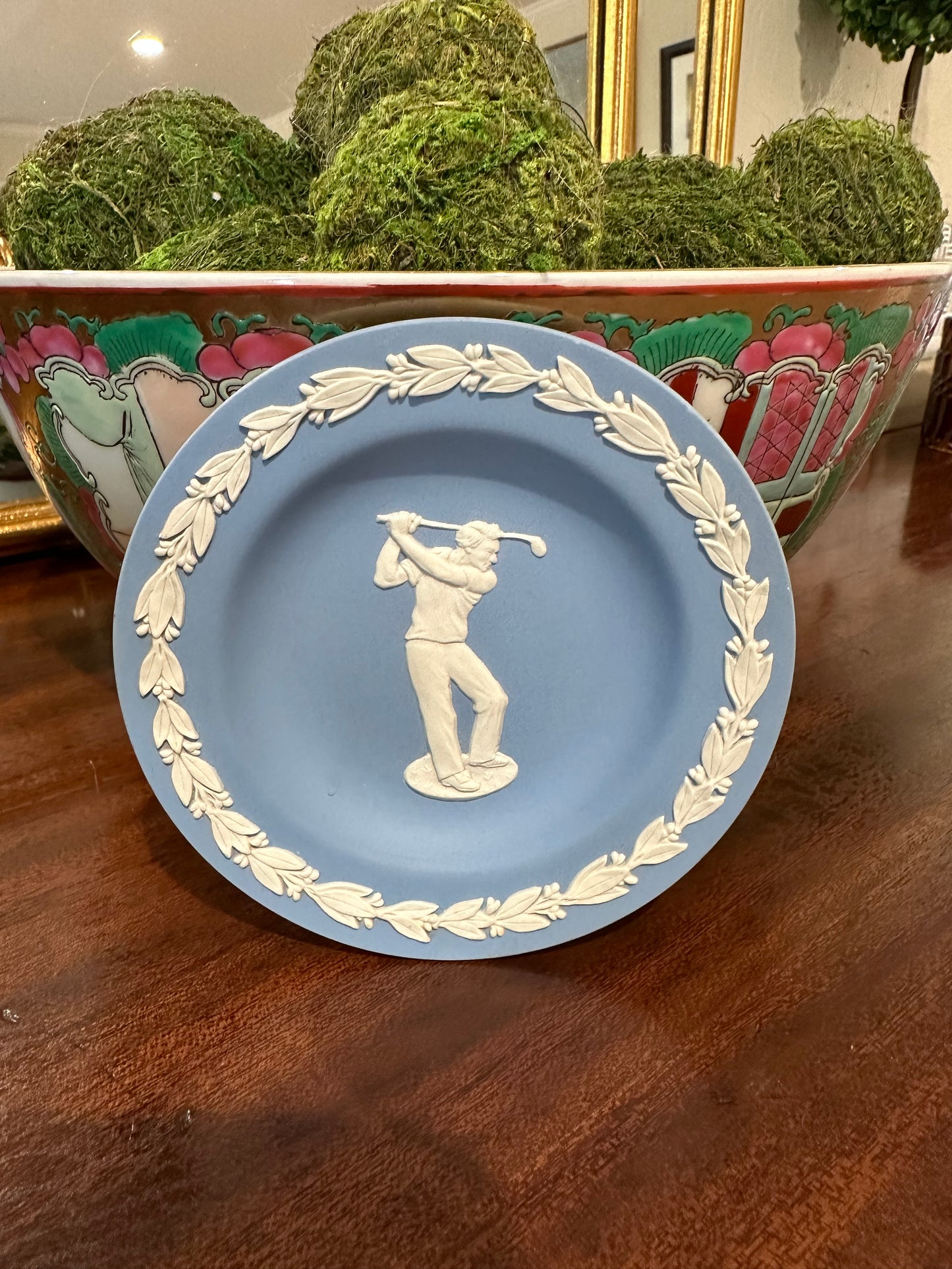 Golf Wedgwood Plate
