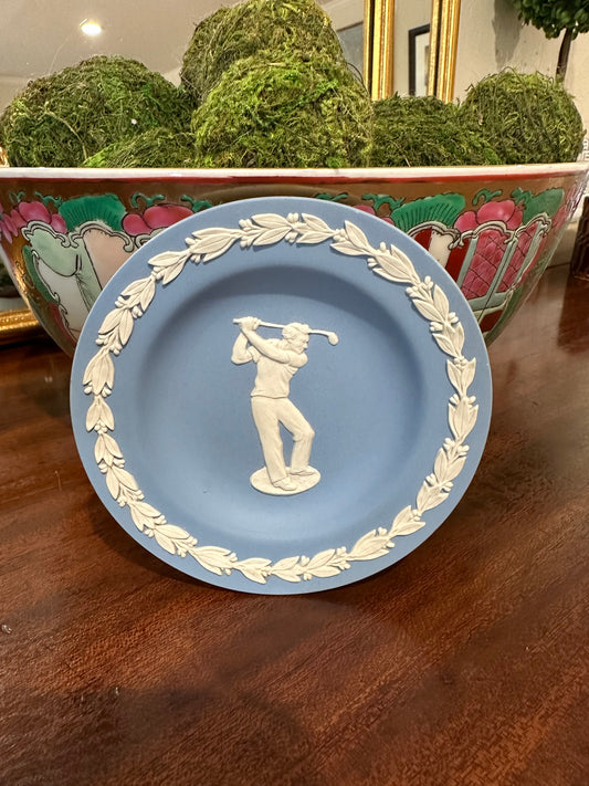 Golf Wedgwood Plate