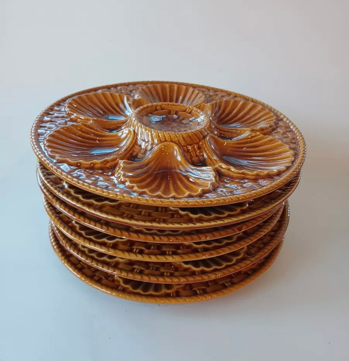 French Oyster Plates