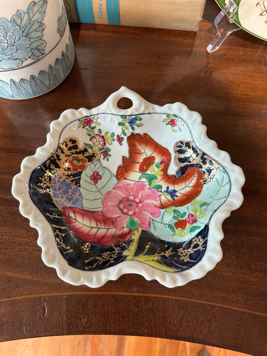 Tobacco Leaf Trinket Dish
