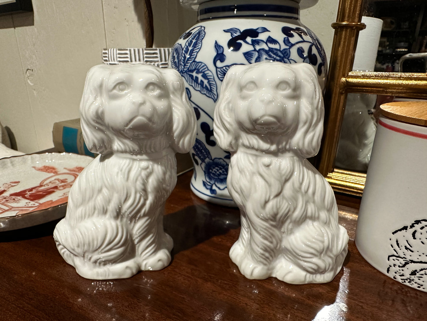 Staffordshire-Style Spaniels