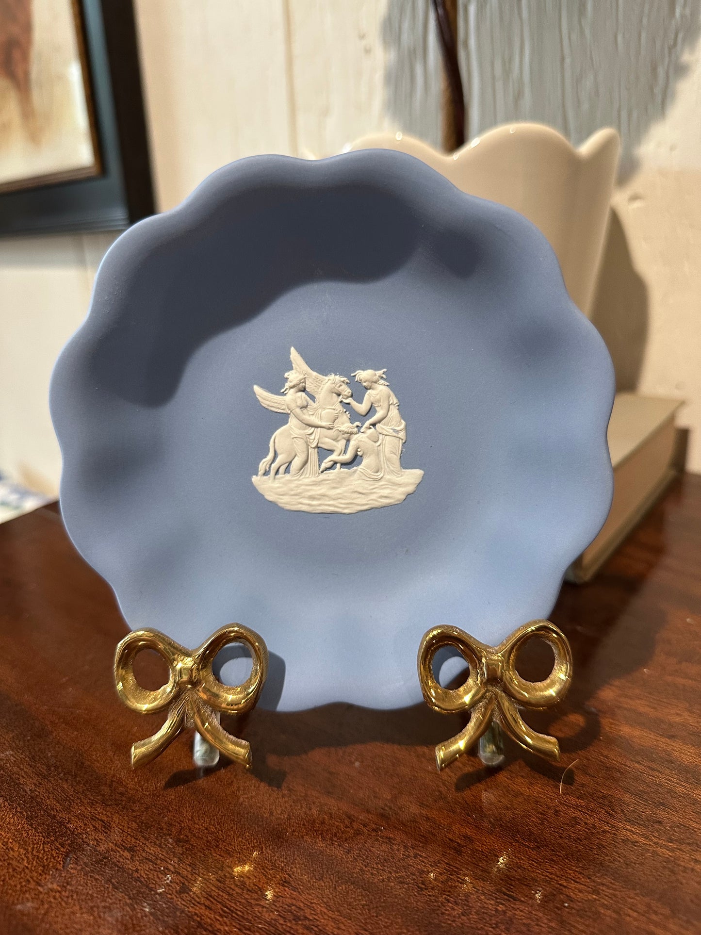 Scalloped Wedgwood