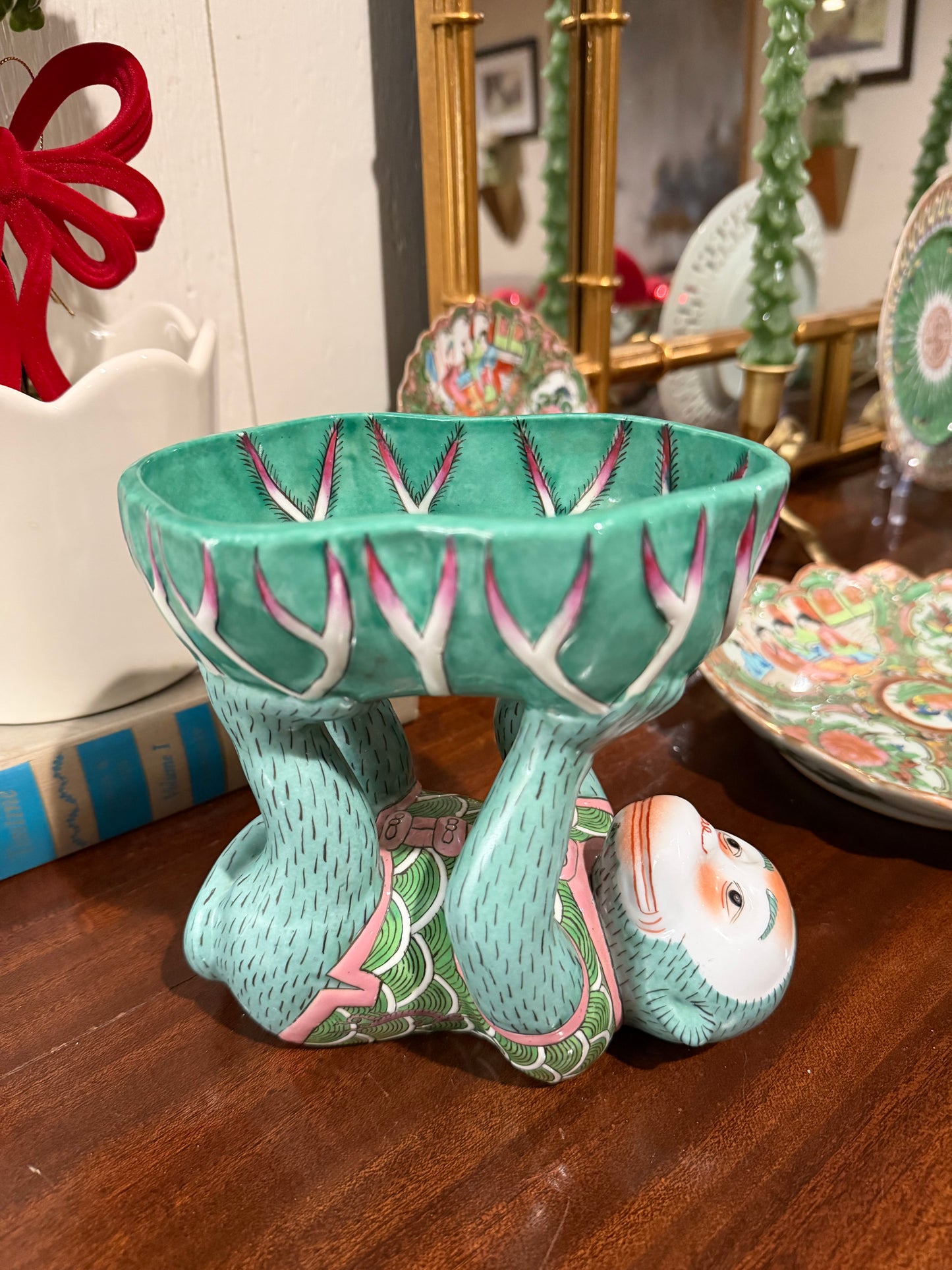 Bok Choy Chinoiserie Monkey