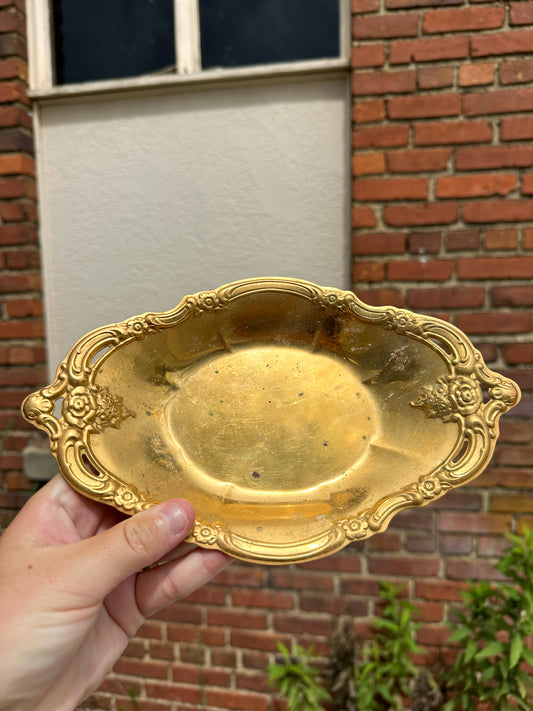 Small Gold Trinket Dish