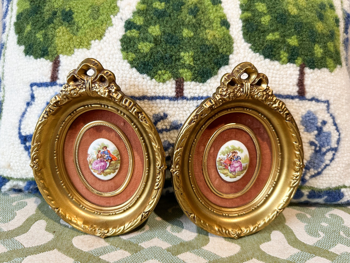 Pair of Framed Cameos
