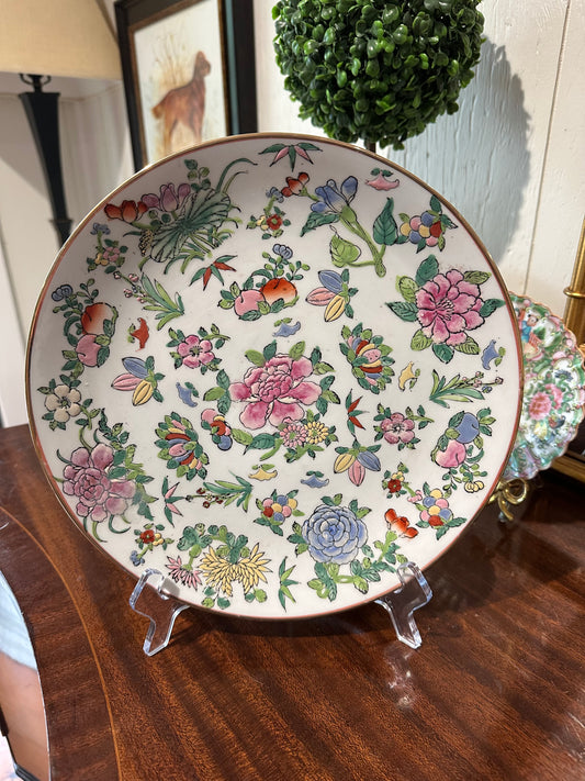 Floral Decorative Plate