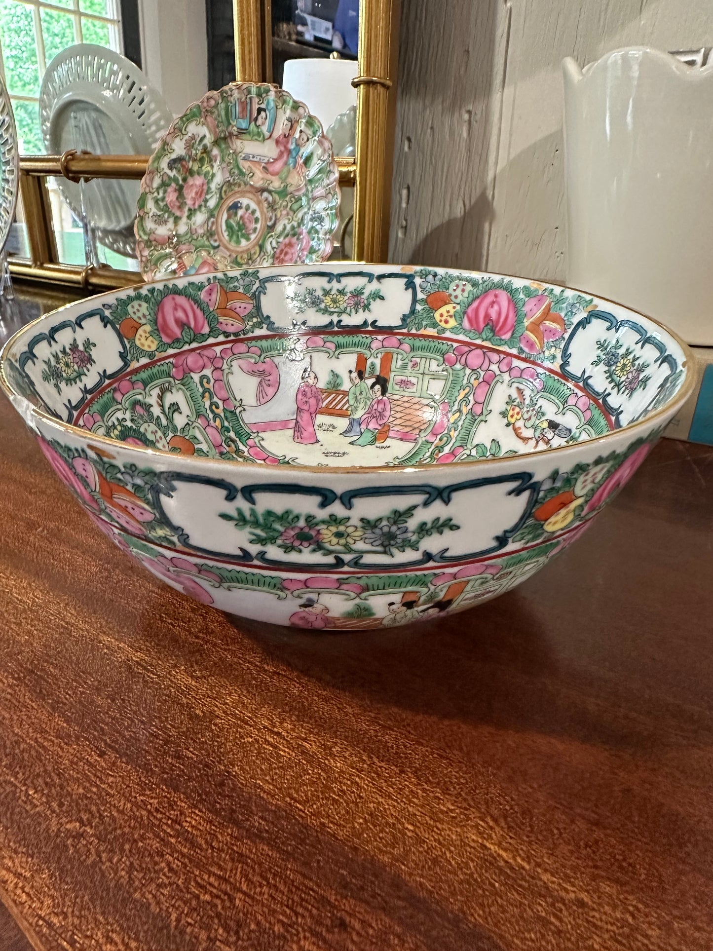 Rose Medallion Bowl