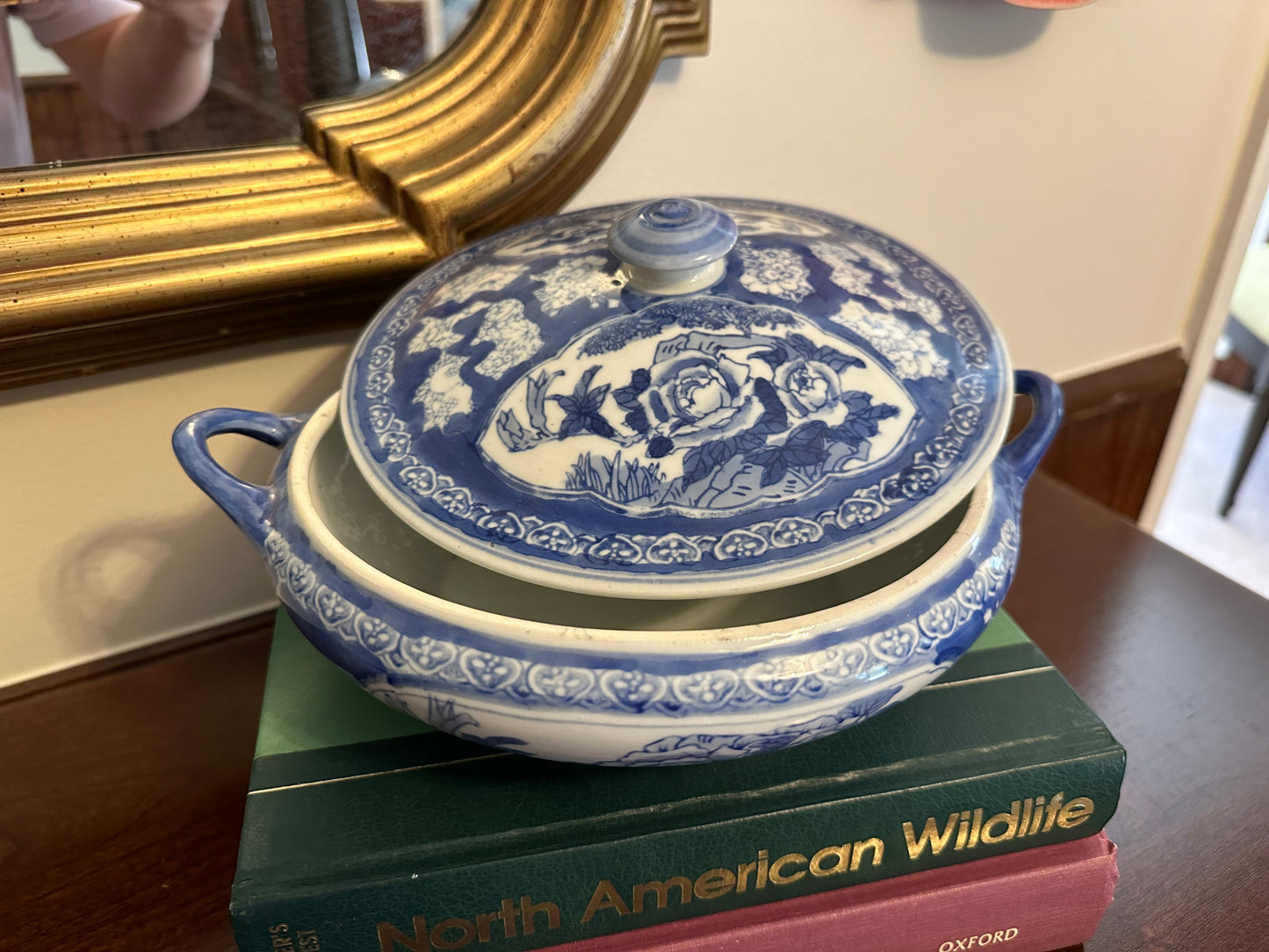 Blue & White Casserole Dish