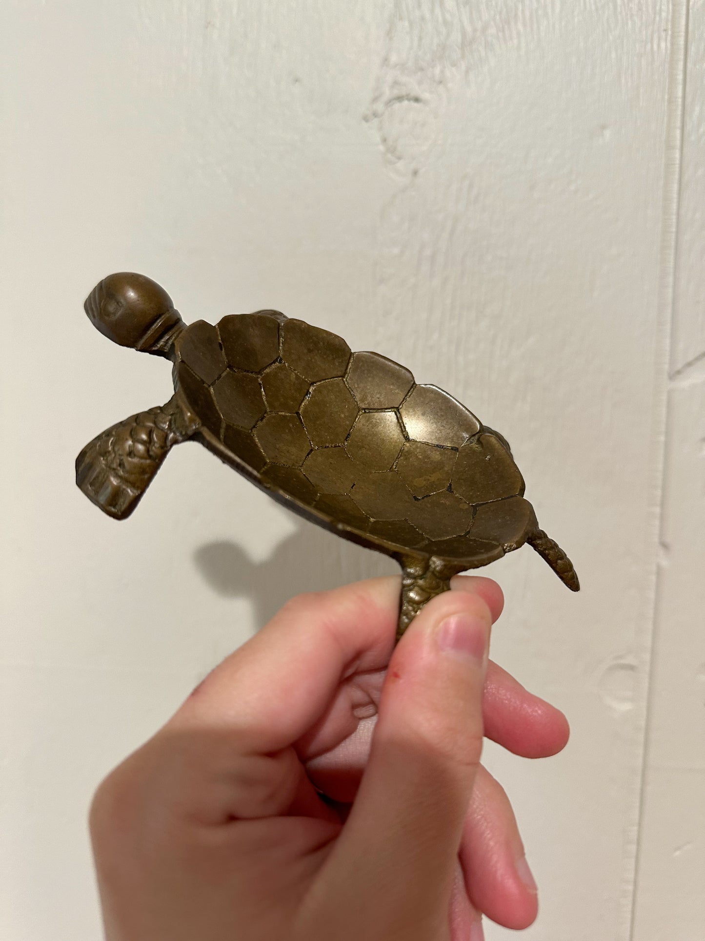 Brass Turtle Trinket Dish