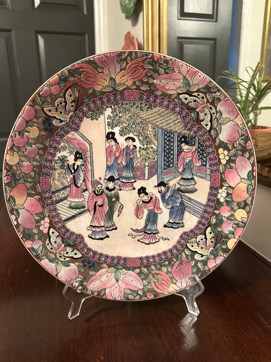 Famille Rose Plate