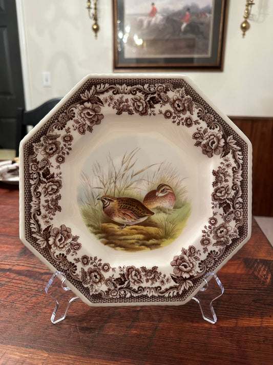 Spode Woodland Quail Plate