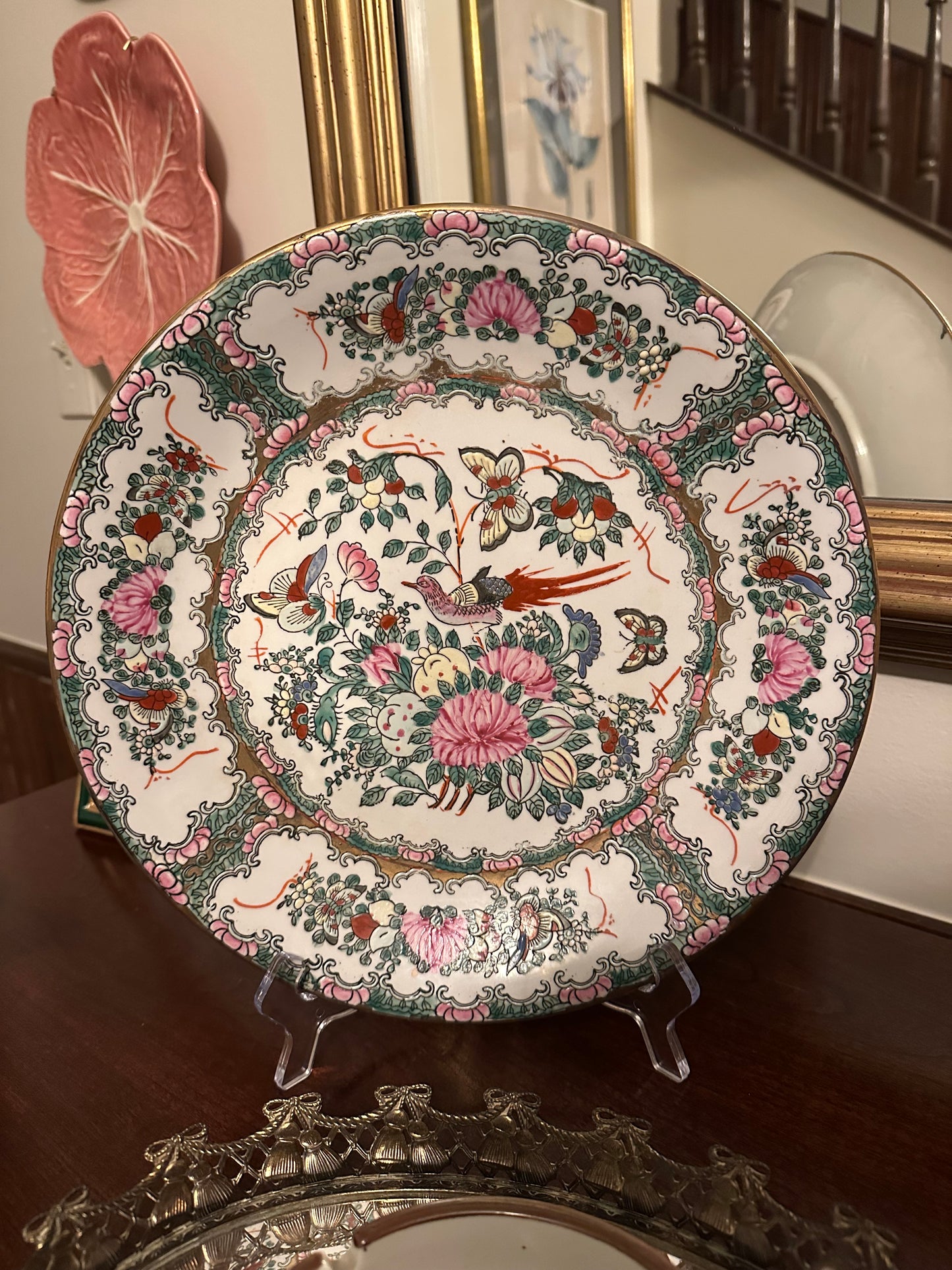 XL Famille Rose Plate