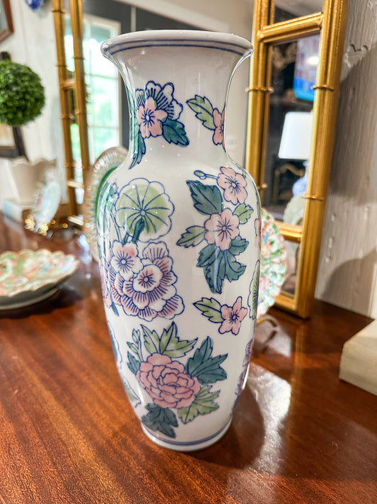 Pastel Floral Vase