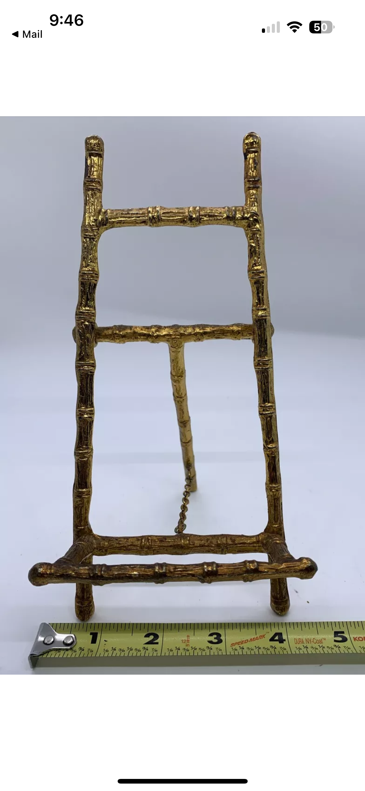 Gold Bamboo Easel