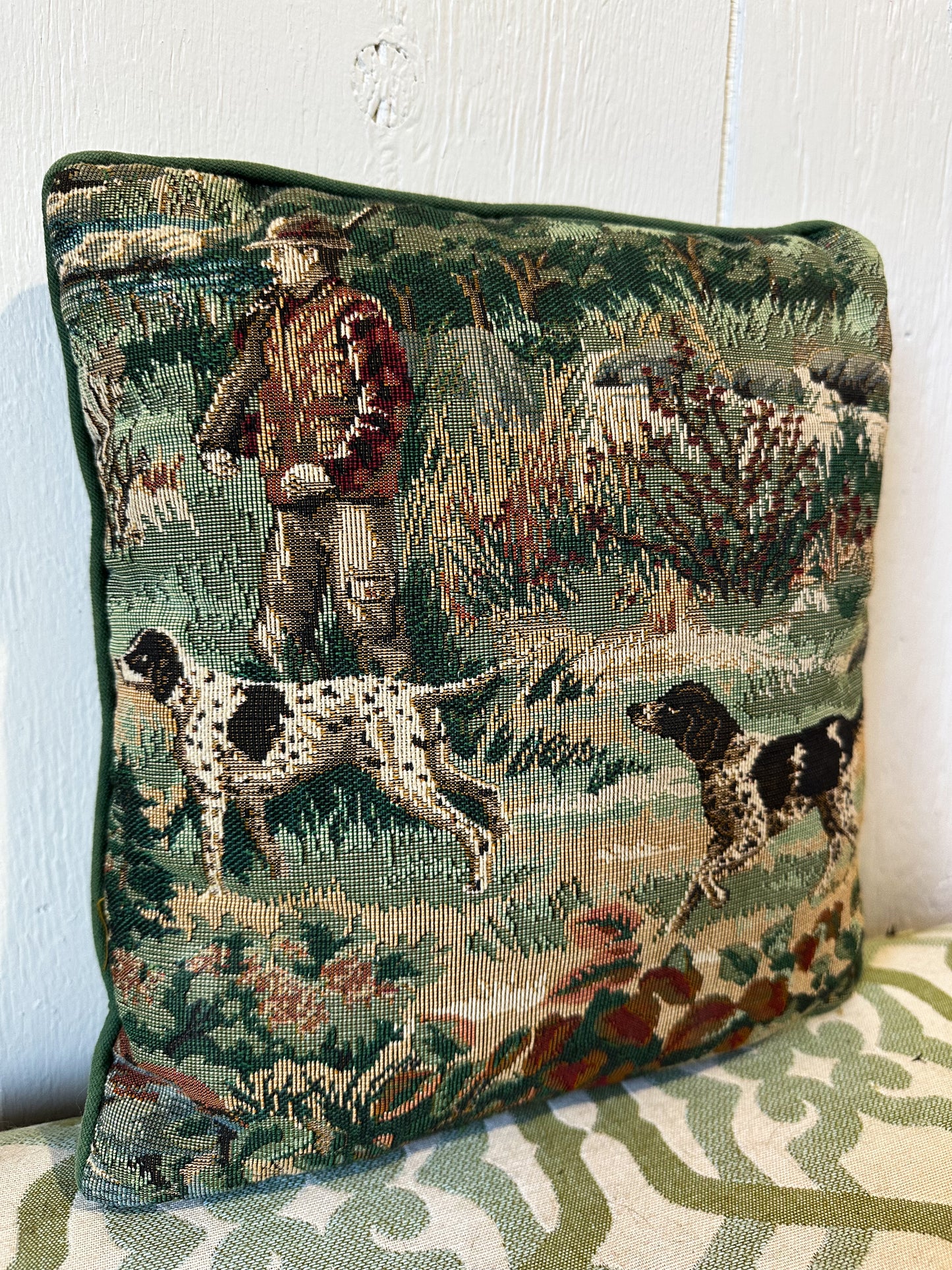 Stitched Hunt Pillow