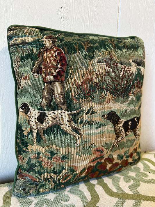 Stitched Hunt Pillow