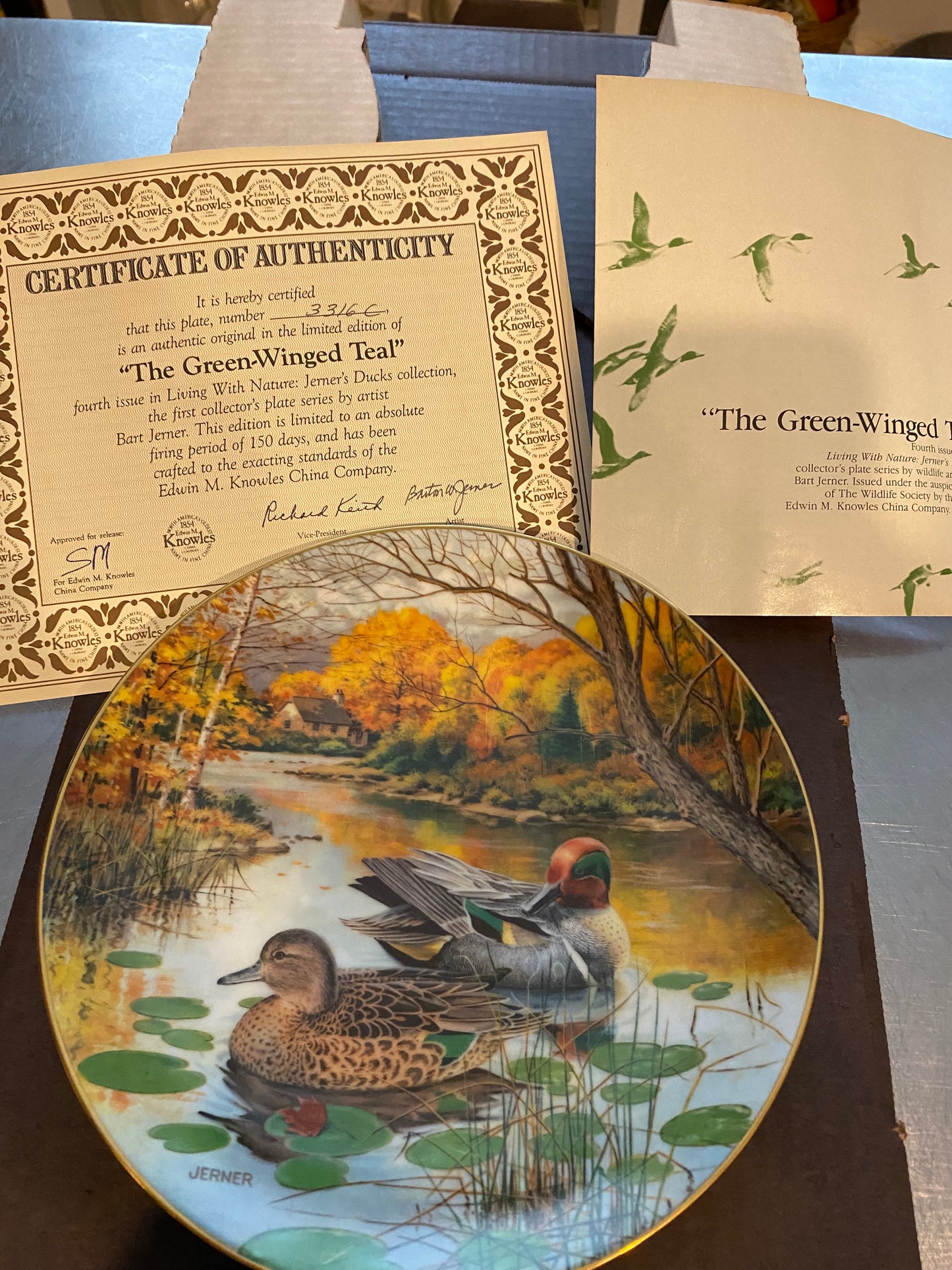 Bart Jerner Duck Plate Set