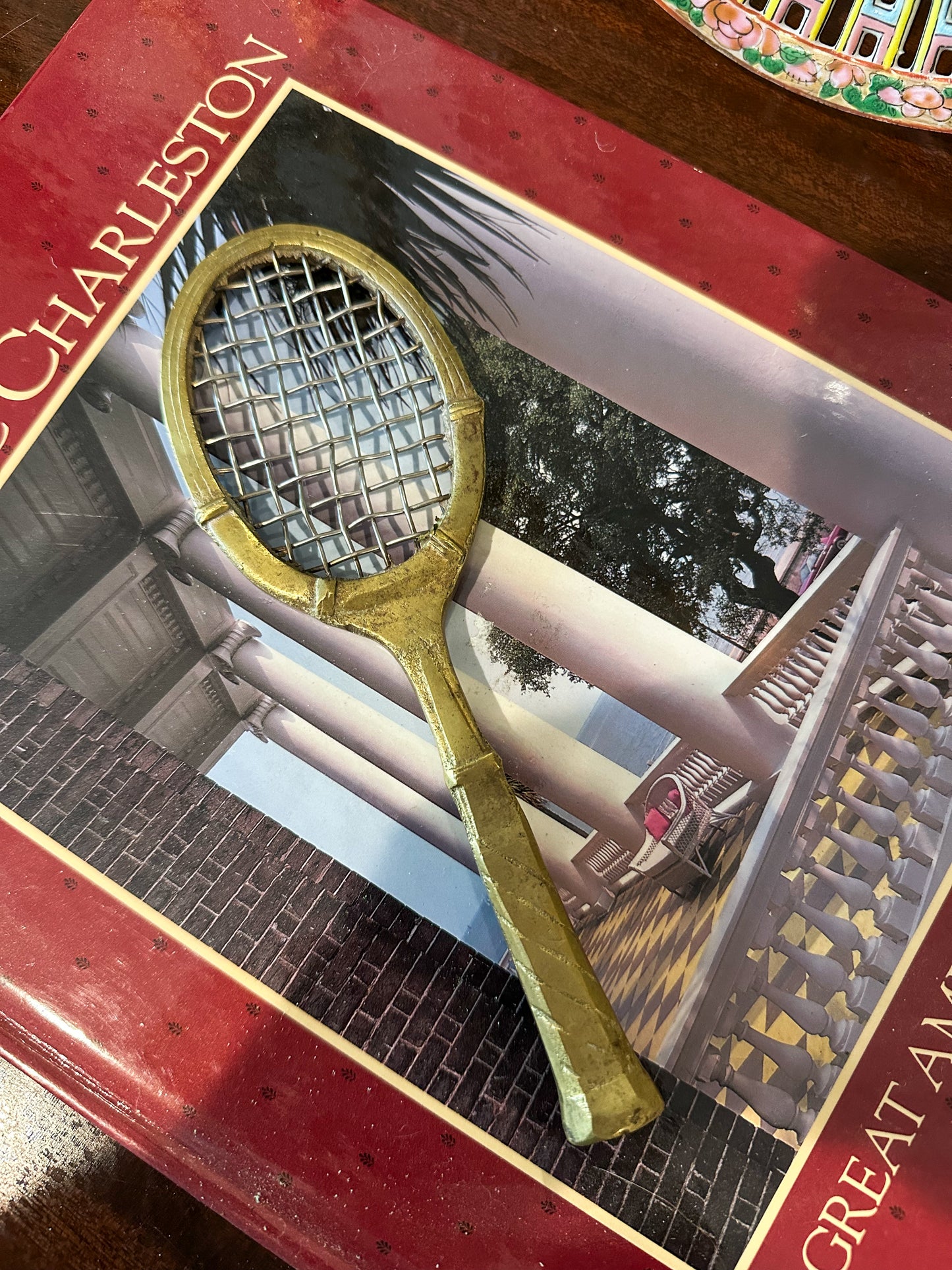 Brass Racket Trinket