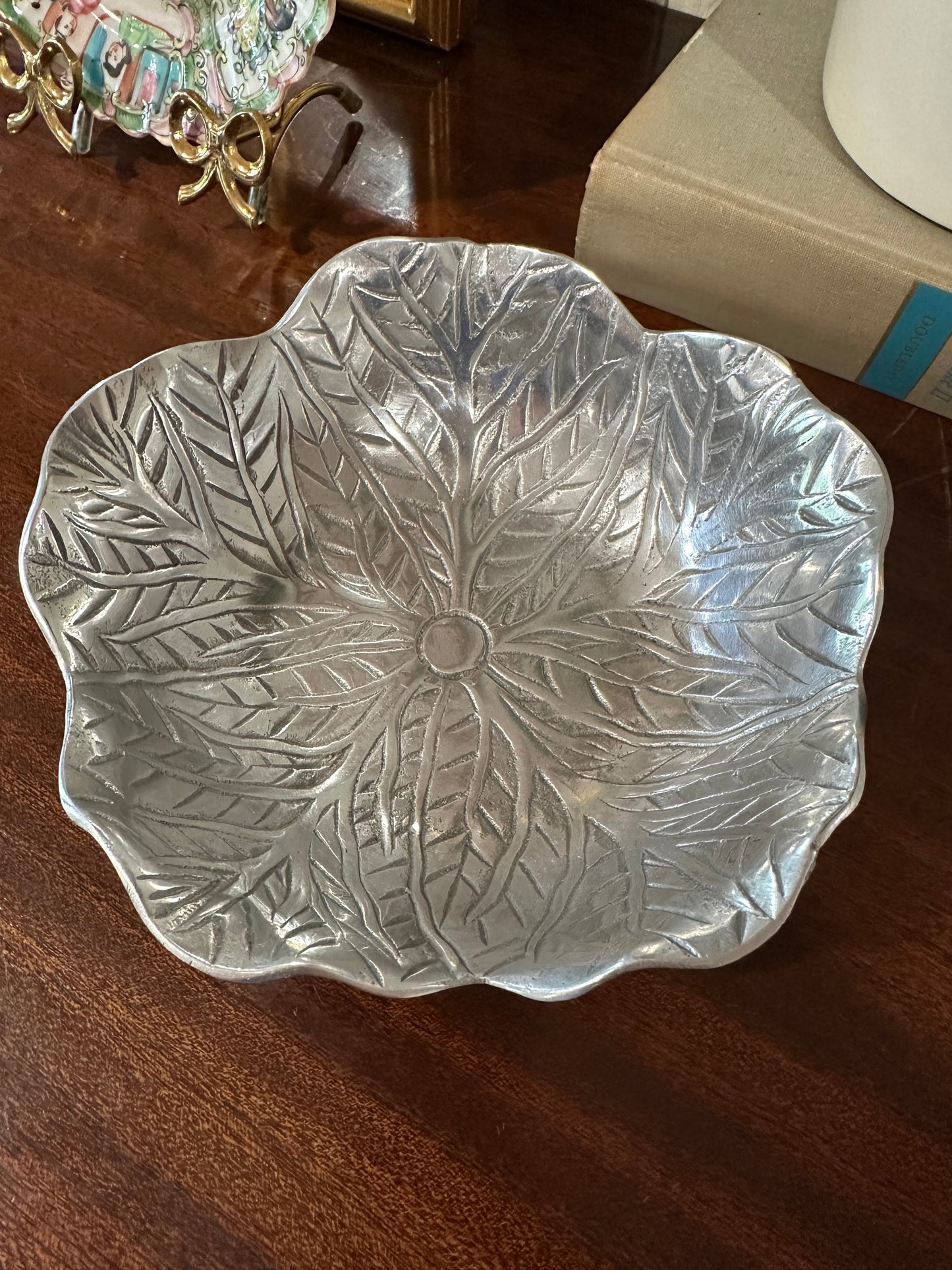 Pewter Cabbage Bowl