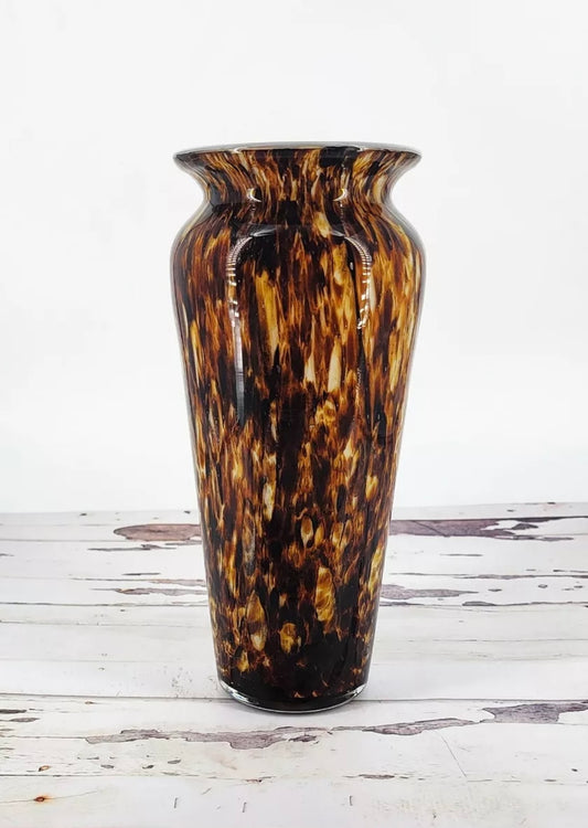Tortoise Glass Vase