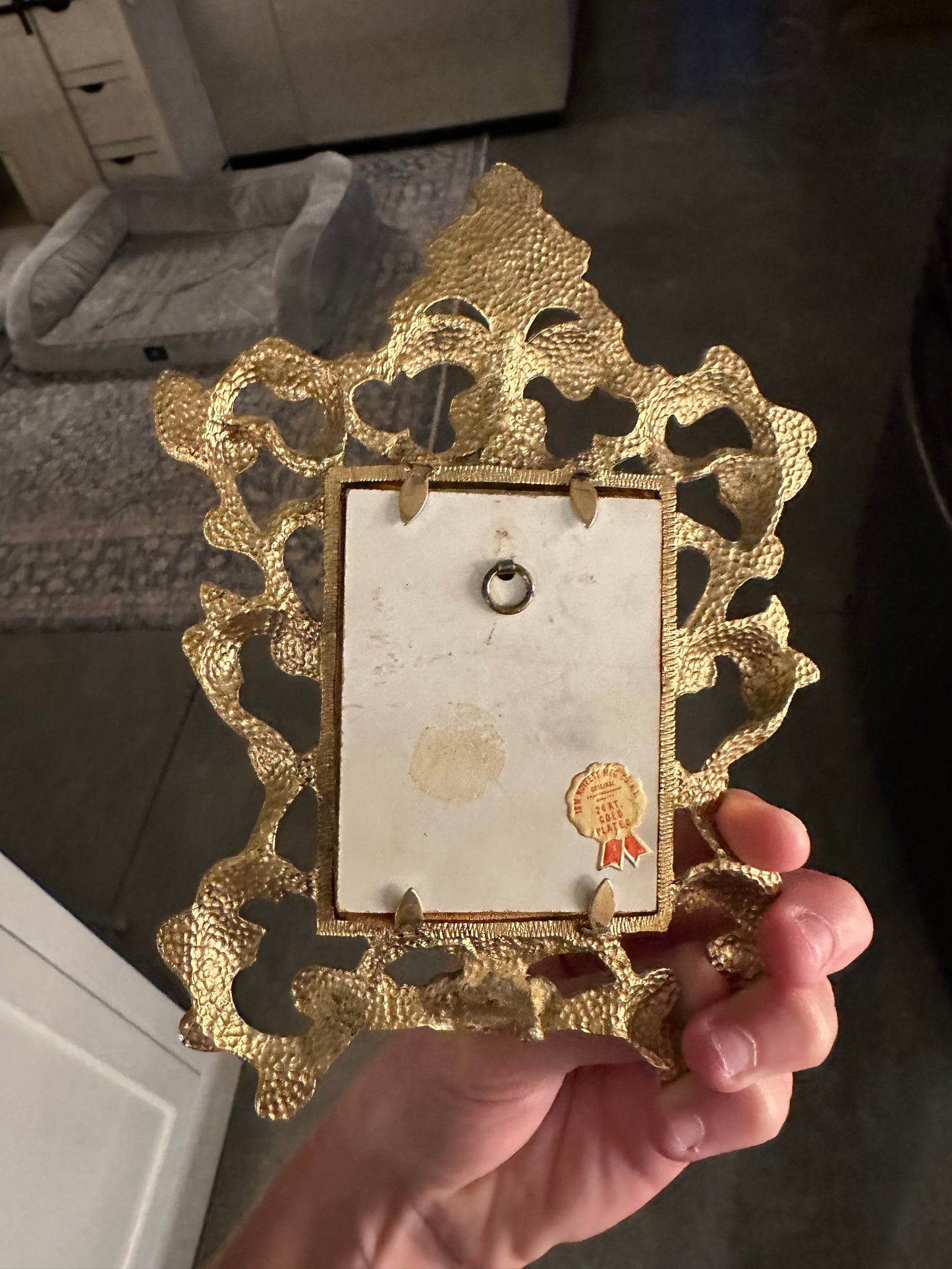 Ornate Framed Cameo