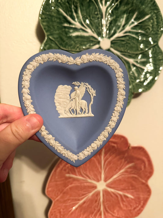 Blue Wedgwood Heart