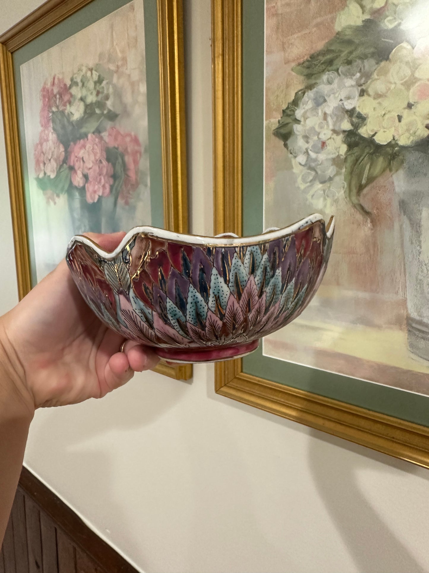 Decorative Lotus Bowl
