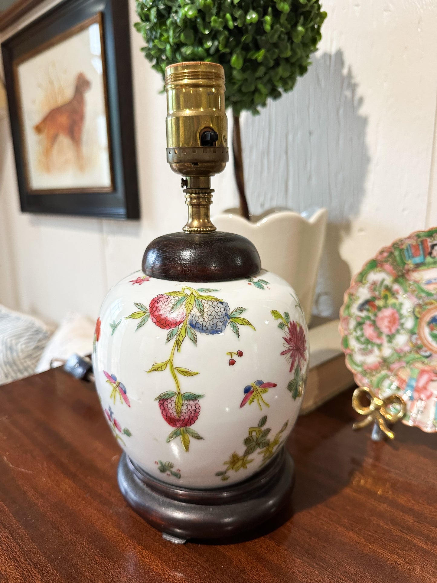 Mini Chinoiserie-Style Lamp