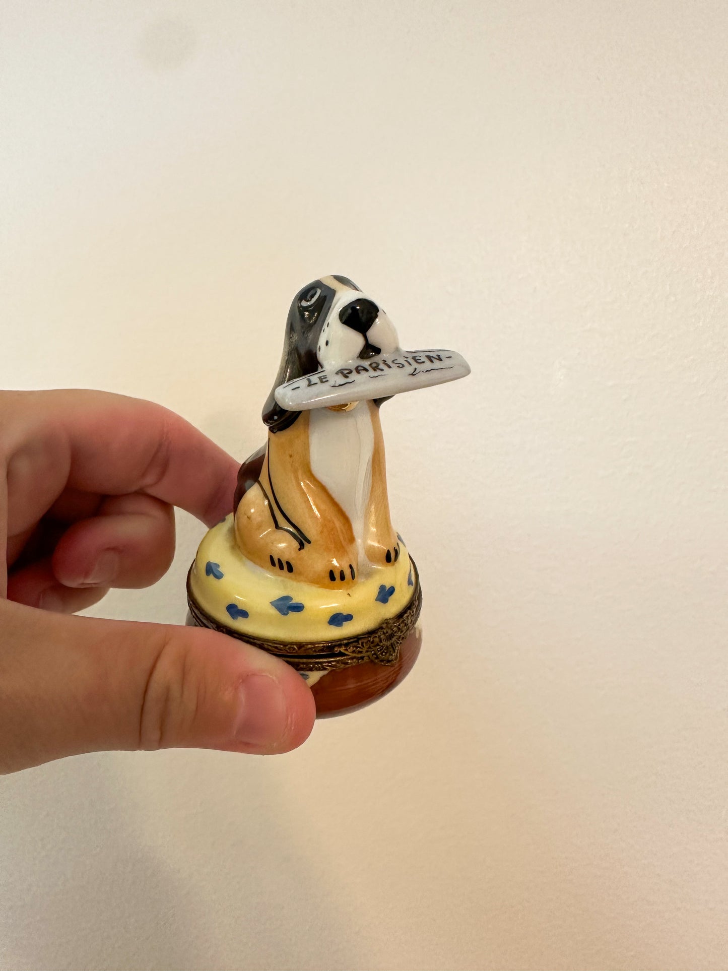 Limoges Hand-Painted Trinket Box
