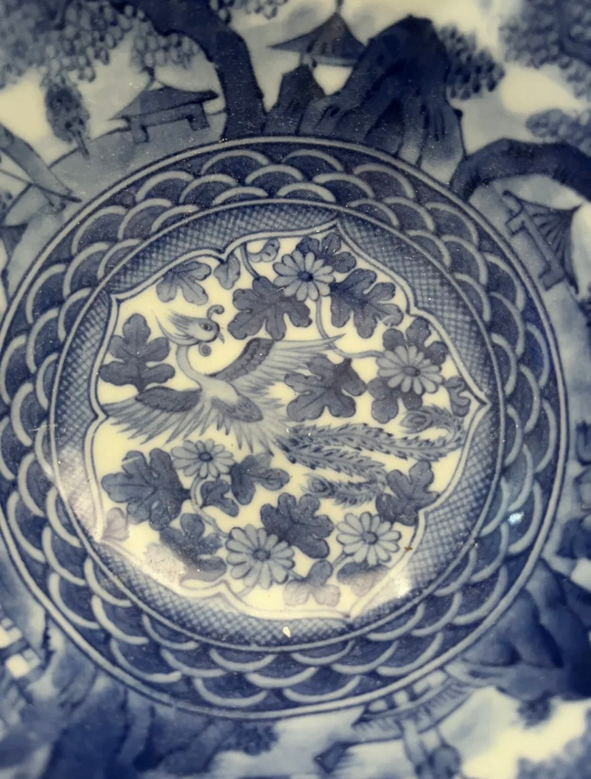 Andrea by Sadek Blue Lotus Bowl