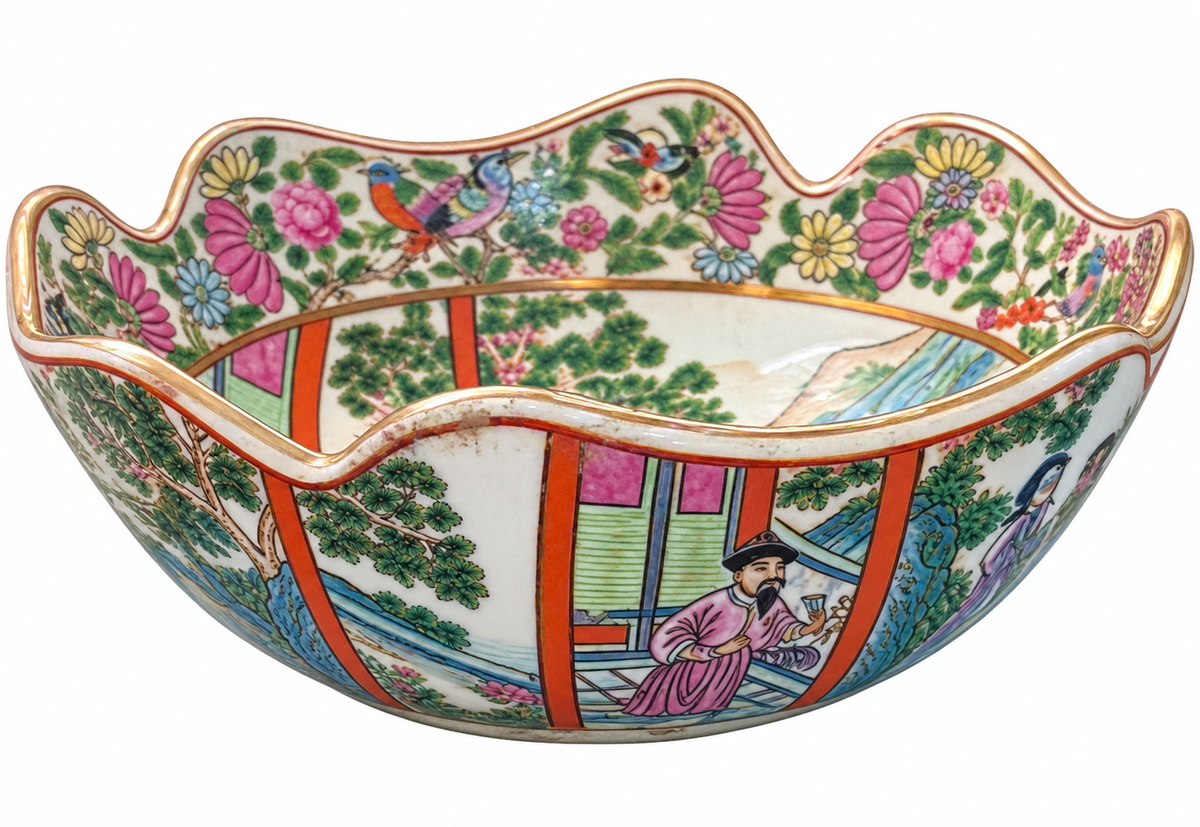 Rose Mandarin Bowl