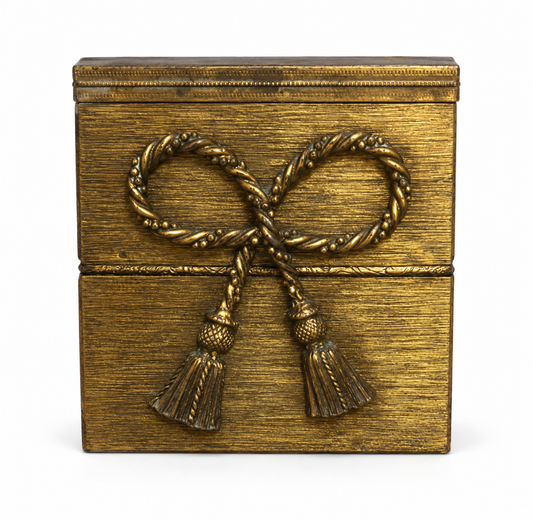 Brass Tissue Box Cover