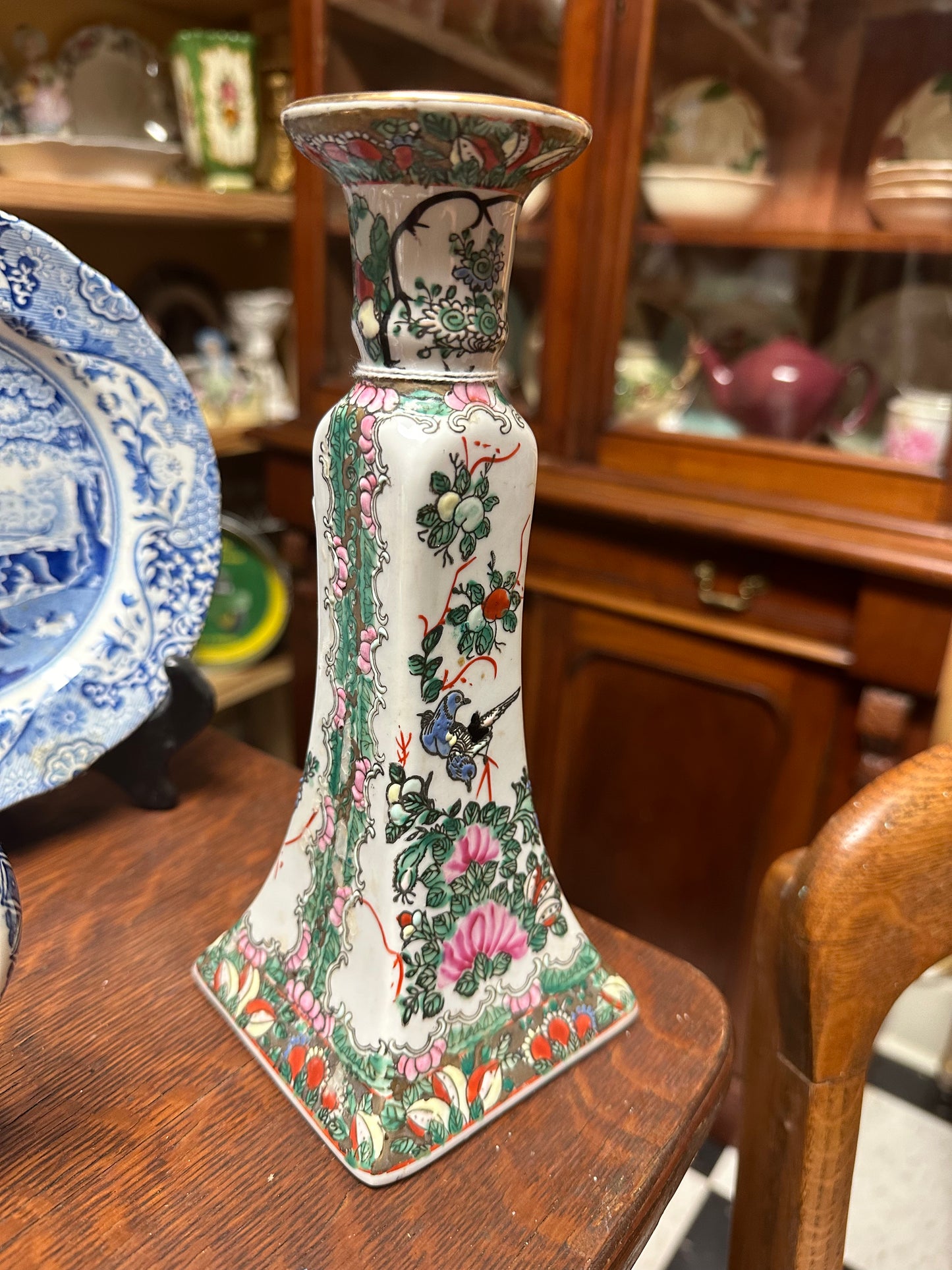 Rose Famille Candlestick Holder