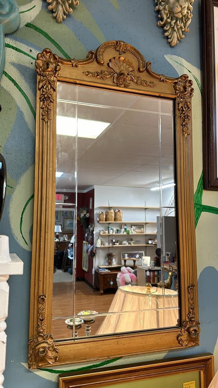Gold Ornate Mirror